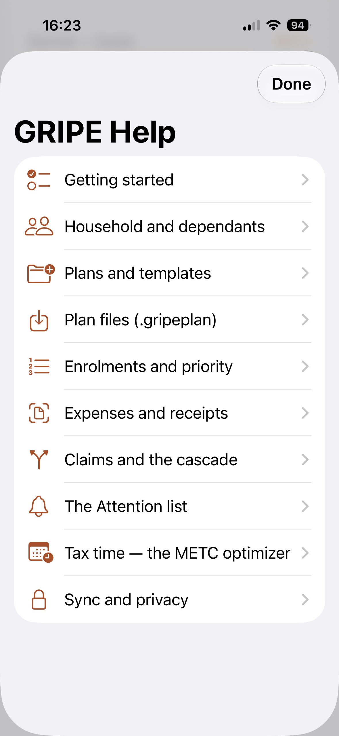 GRIPE screenshot 8